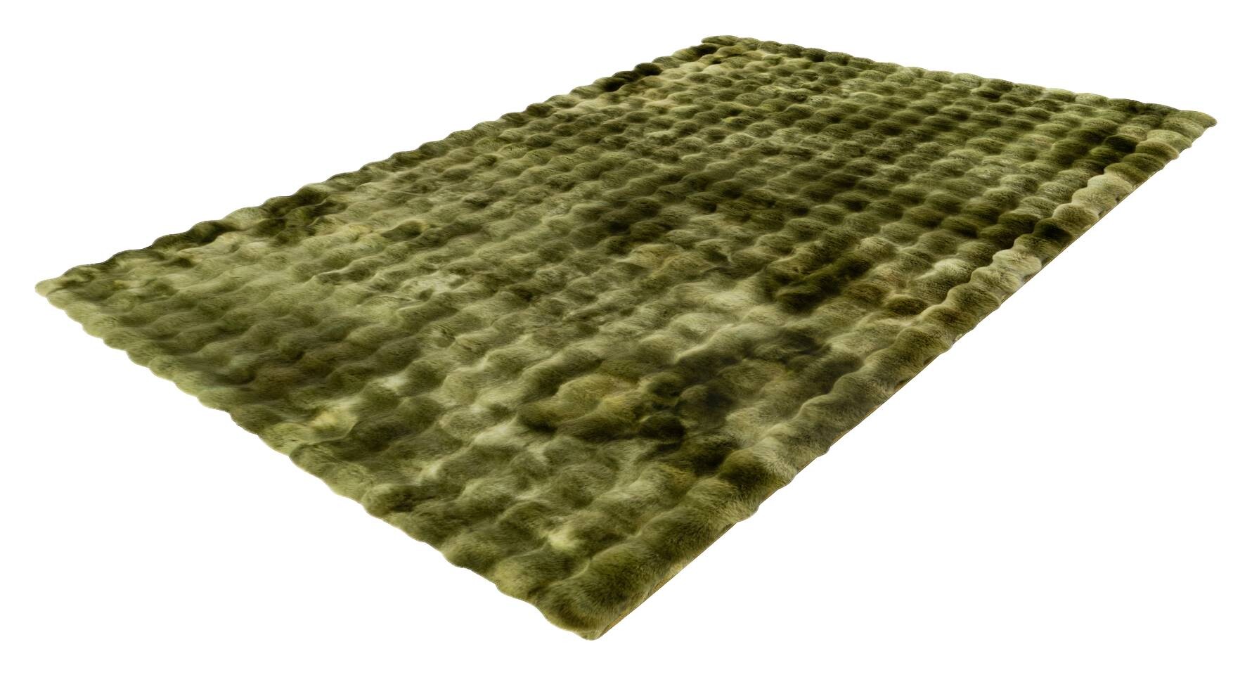 Obsession Teppich My Chromatica grün B/H/T/L/D: ca. 40x4,3x0x60x0 cm