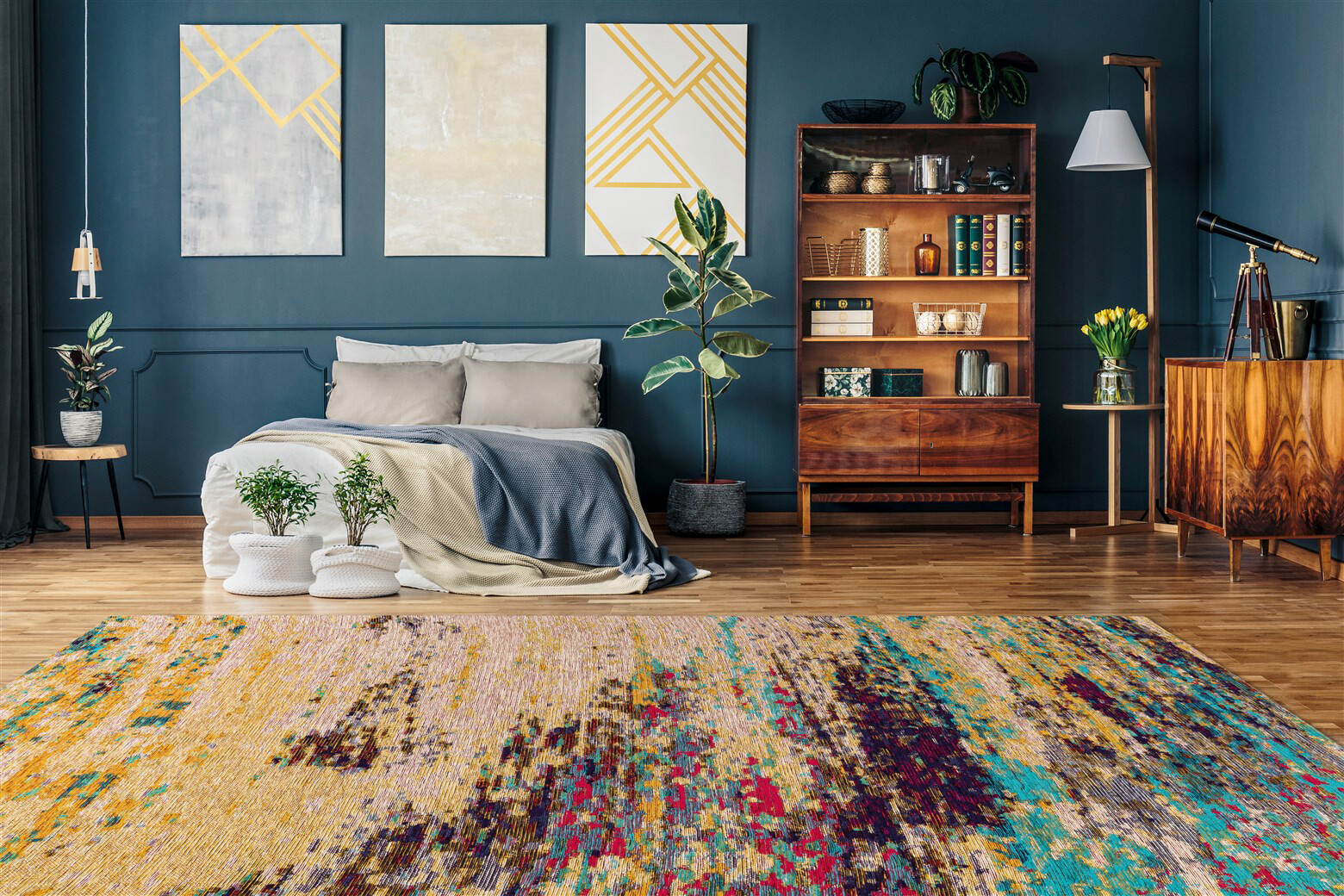 Padiro Kurzflorteppich Primavera 625 mehrfarbig B/L: ca. 80x150 cm Padiro Kurzflorteppich Primavera 625 mehrfarbig B/L: ca. 80x150 cm