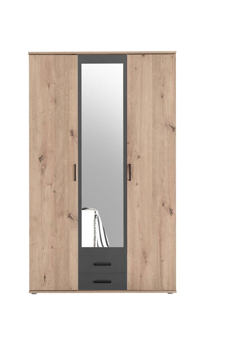 Kleiderschrank Eiche Artisan Nachbildung B/H/T: ca. 120x197x54 cm Kleiderschrank Eiche Artisan Nachbildung B/H/T: ca. 120x197x54 cm