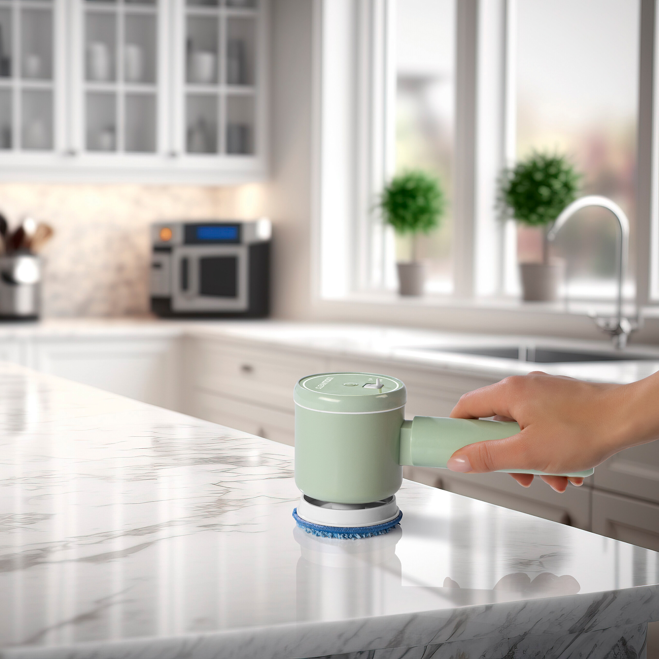 CLEANmaxx Haushaltshelfer mint B/H/L: ca. 7x12x21 cm