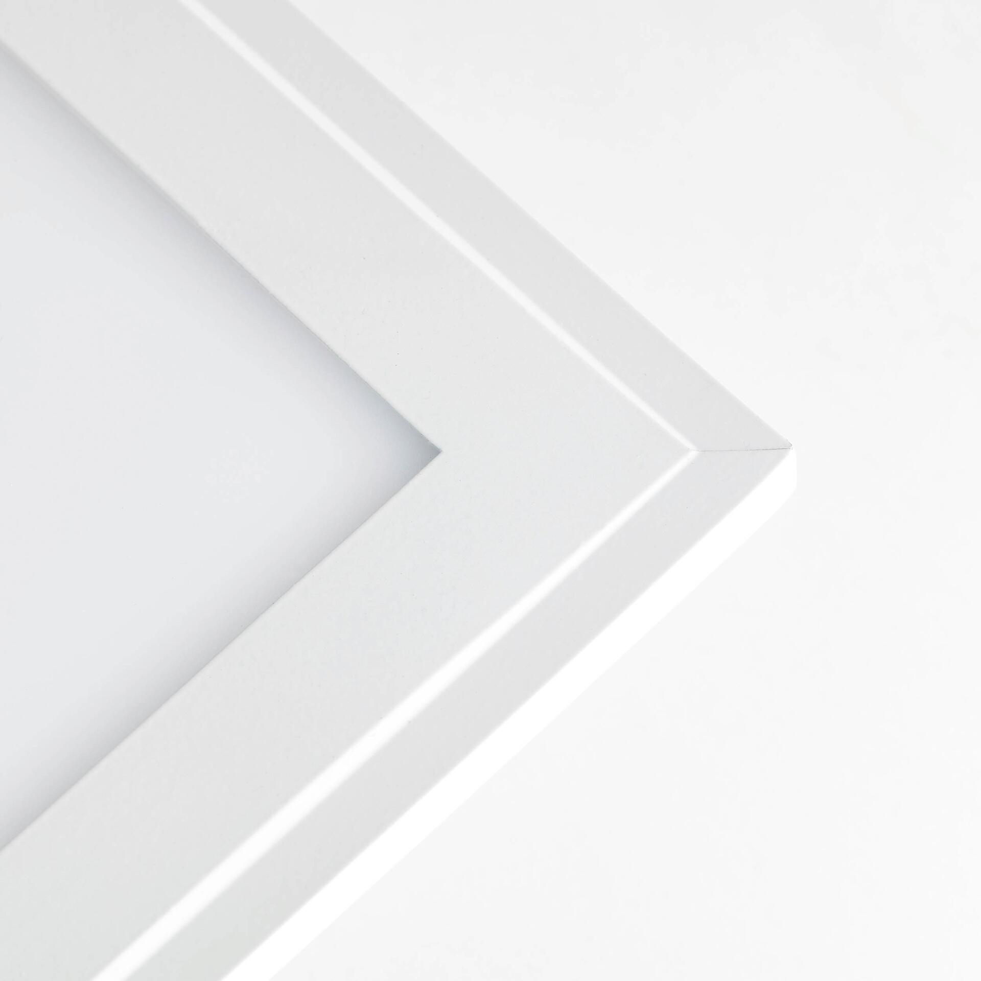 Brilliant Deckenleuchte Abie weiß Metall Kunststoff B/H/T: ca. 39x5x39 cm