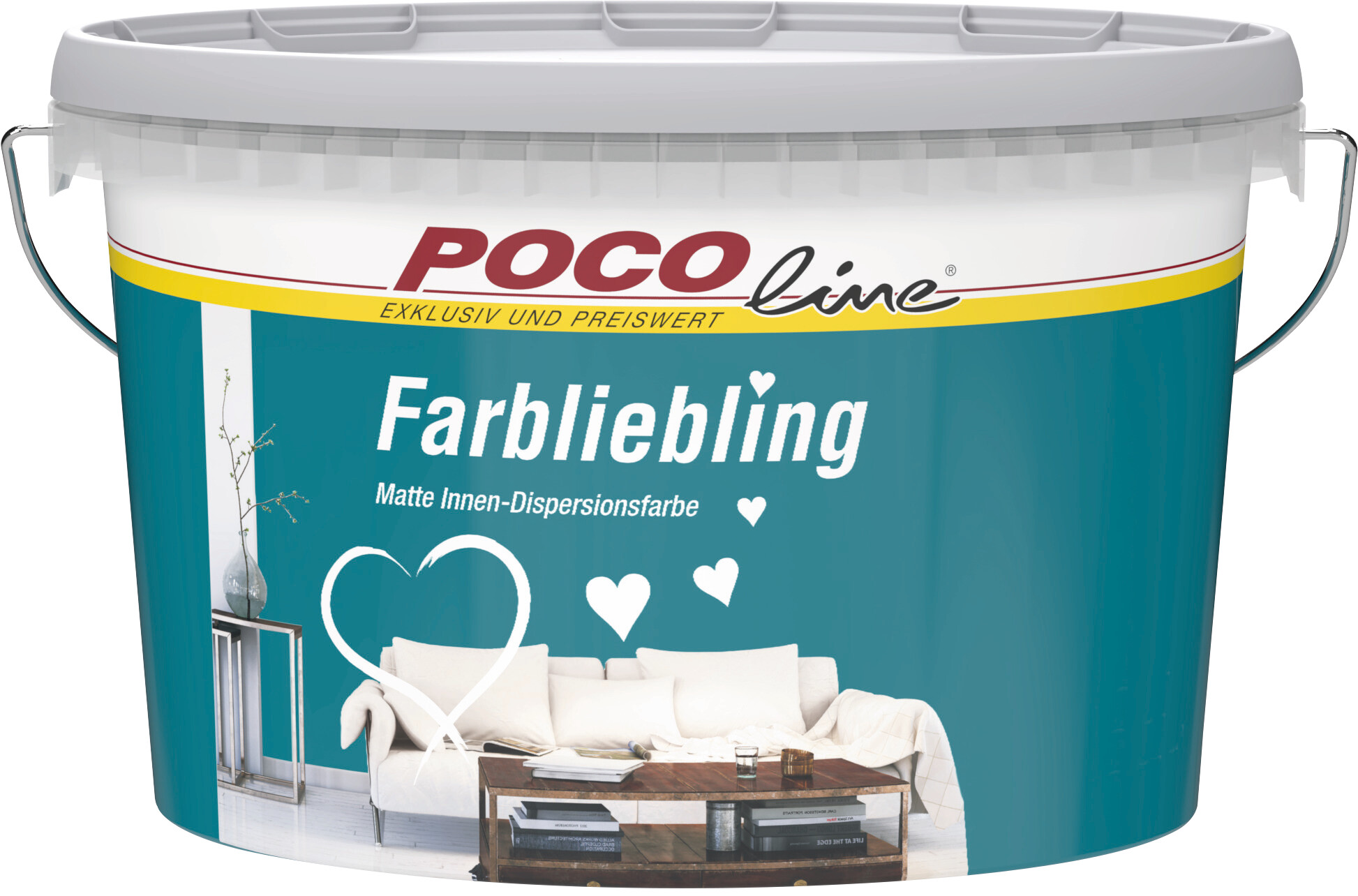 POCOline Raumfarbe Farbliebling Sizilien ca. 2,5 l POCOline Raumfarbe Farbliebling Sizilien ca. 2,5 l