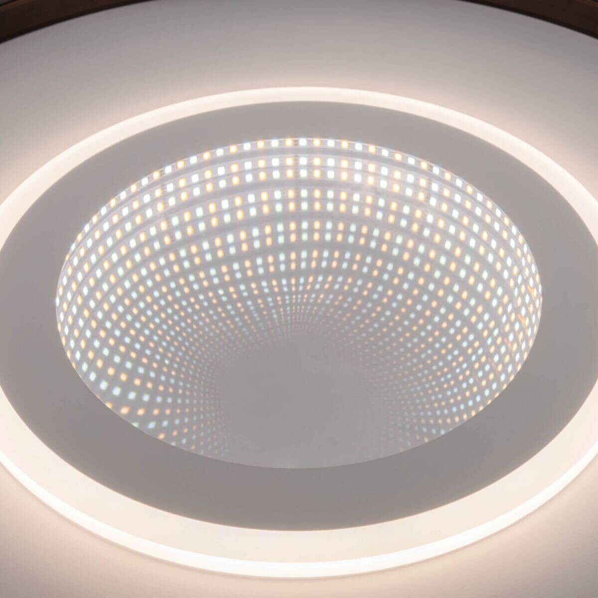 Näve Leuchten Deckenleuchte 1408277 Redona weiß Kunststoff Metall H/D: ca. 6x50 cm null 3 Brennstellen