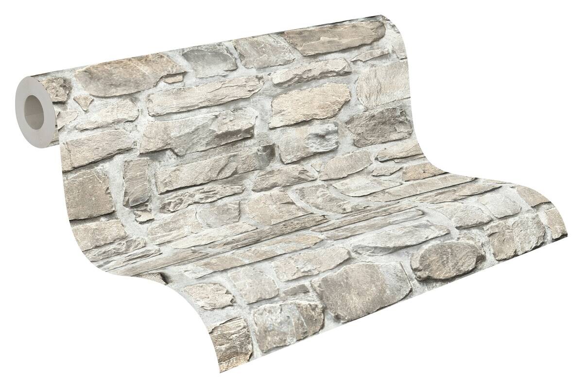 A.S.Creation Vliestapete beige B/H/D: ca. 53x1005x7,8 cm