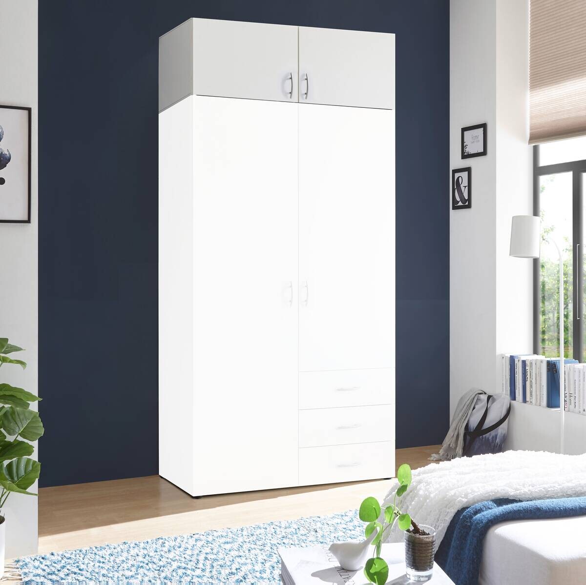 Aufsatz Harry weiß B/H/T: ca. 100x38x50 cm Aufsatz Harry weiß B/H/T: ca. 100x38x50 cm