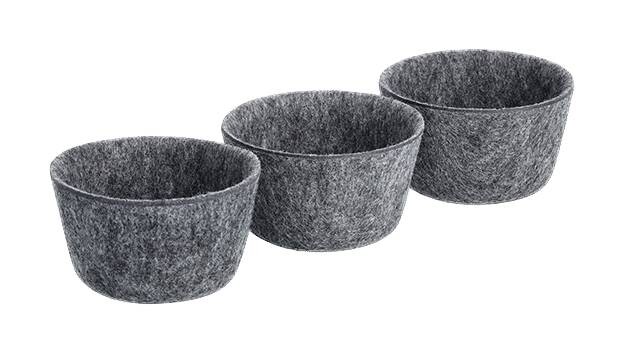 Zeller Organizer grau Filz