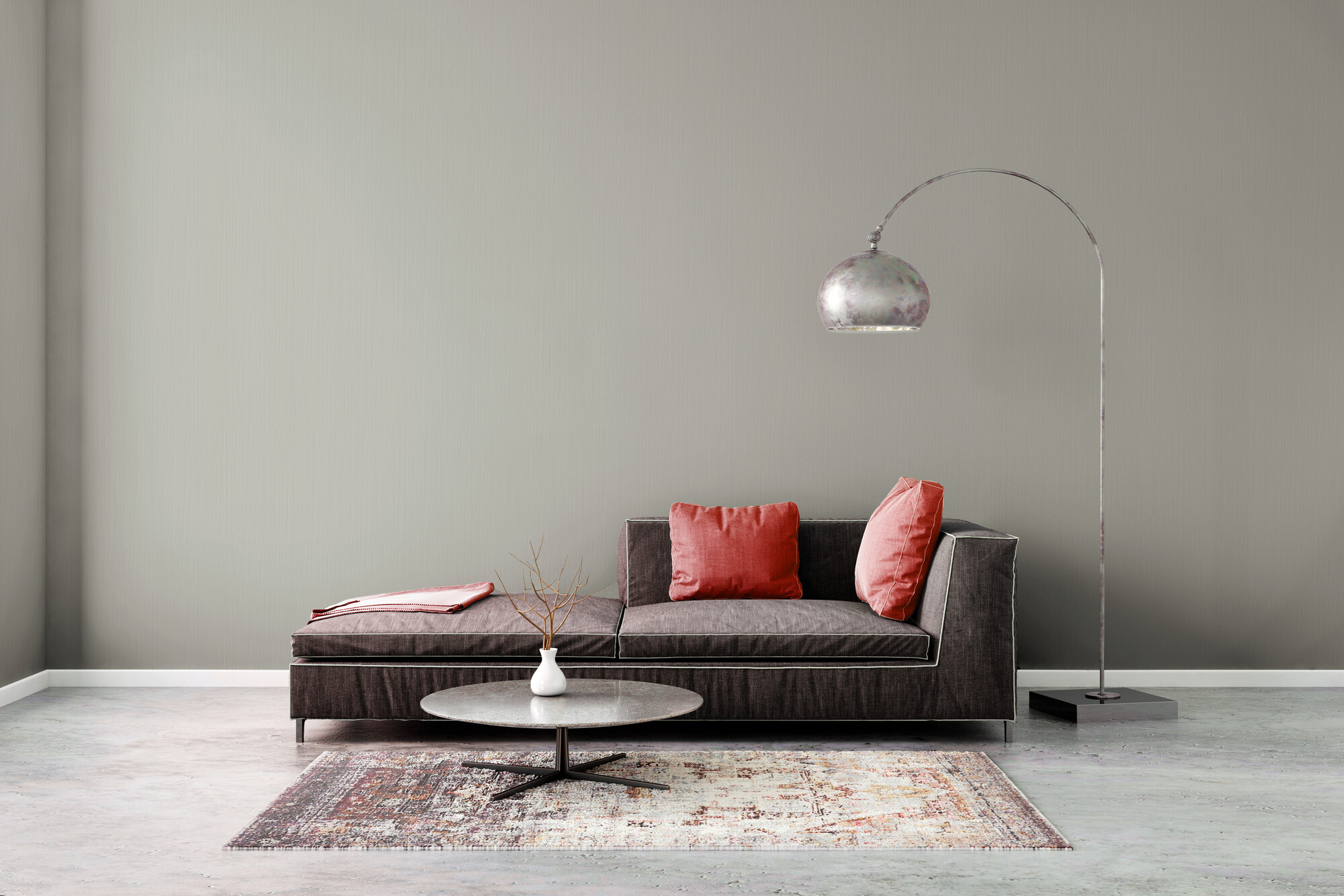 A.S.Creation Vliestapete weiß B/H/D: ca. 53x1005x8,5 cm