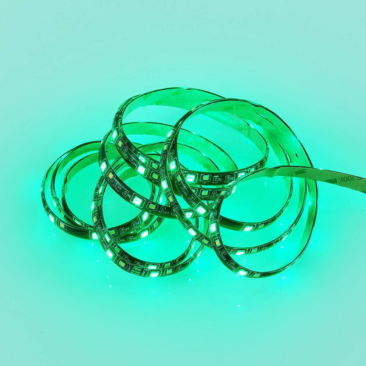 Lichtband schwarz Kunststoff B/L: ca. 1x300 cm