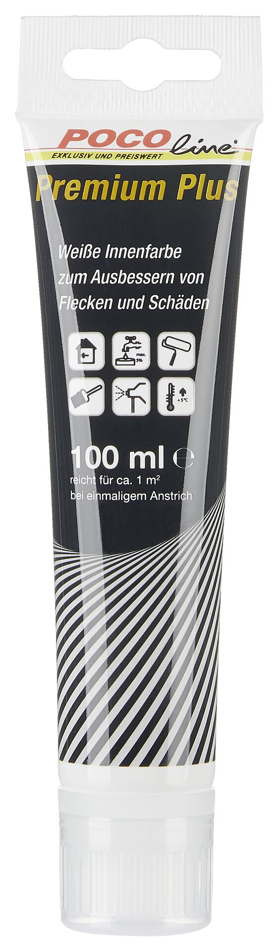 POCOline Raumfarbe Premium Plus weiß ca. 0,1 l