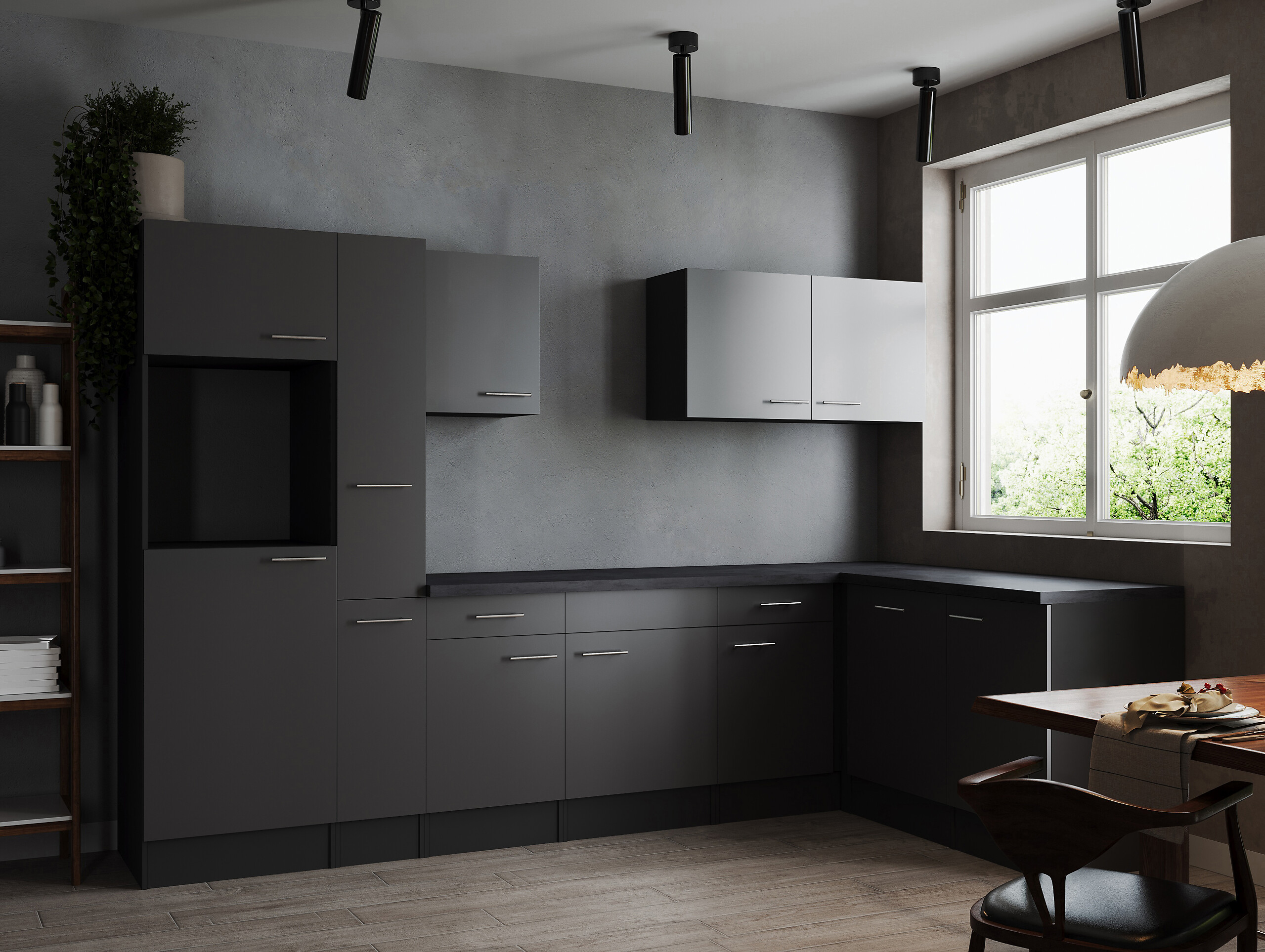 Winkelküche Oliver B/H/T: ca. 310x205x172 cm