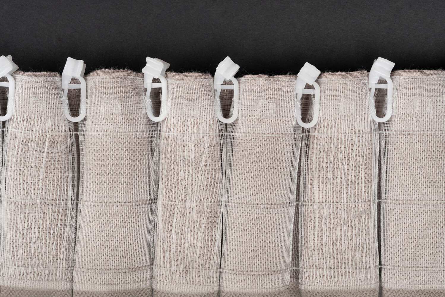 Kombivorhang 2er Pack Balance taupe B/L: ca. 135x300 cm