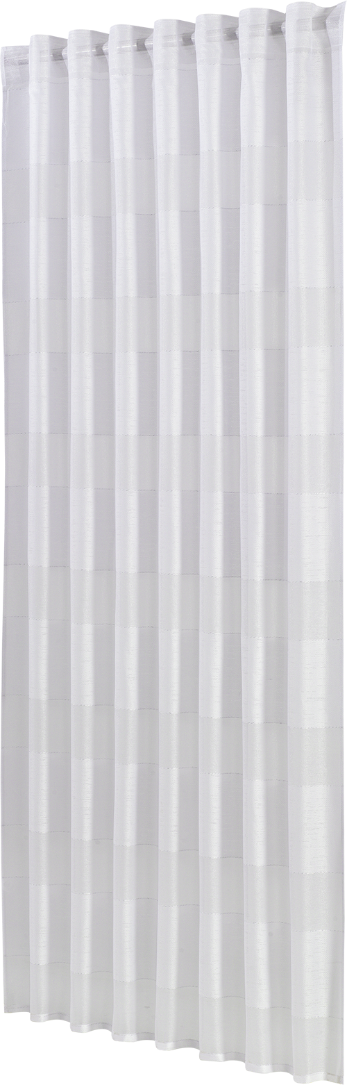 Kombivorhang Ilem weiß B/L: ca. 140x245 cm