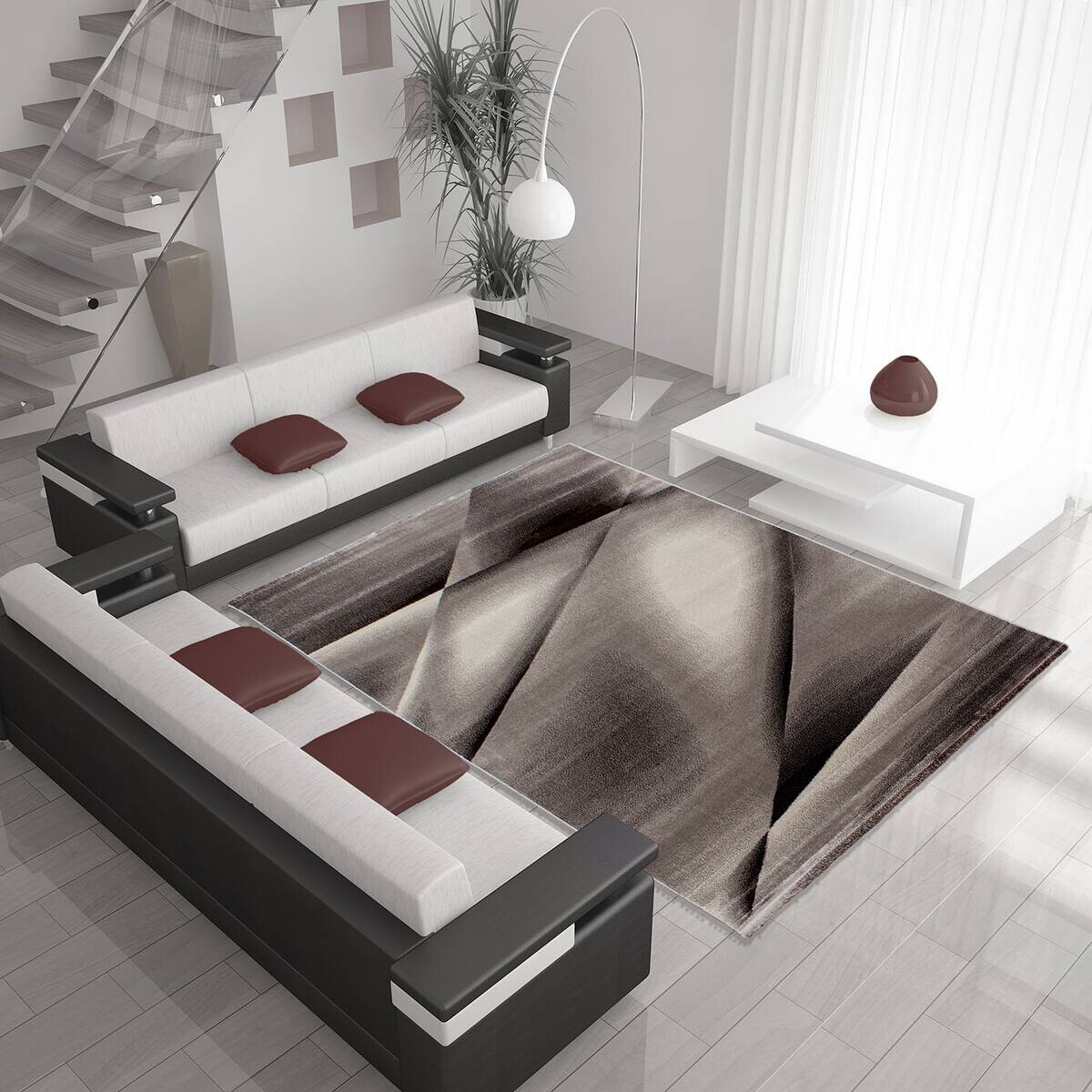 Ayyildiz Teppich MIAMI braun B/L: ca. 80x300 cm