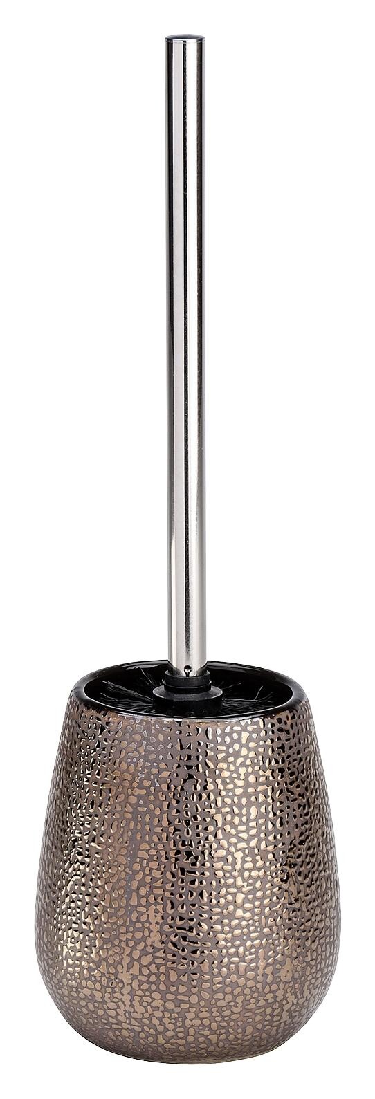 WENKO WC-Garnitur Marrakesh braun schwarz Keramik