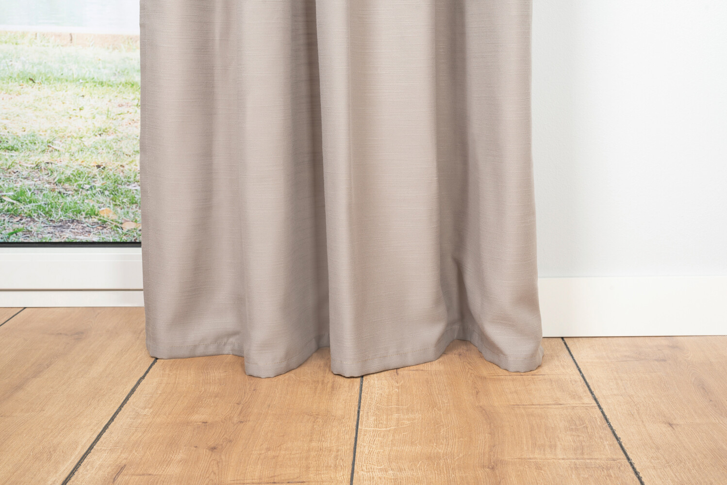 Ösenvorhang BALANCE Cappuccino B/L: ca. 135x245 cm