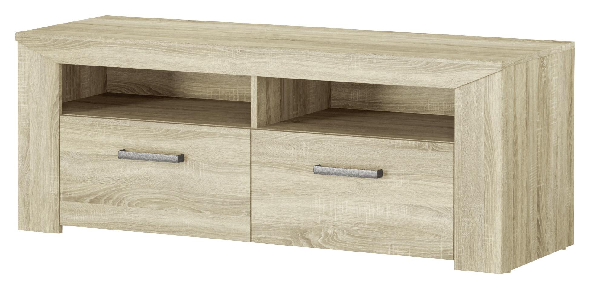 TV-Lowboard Lorenzo Eiche Sonoma Nachbildung B/H/T: ca. 130x49x44 cm