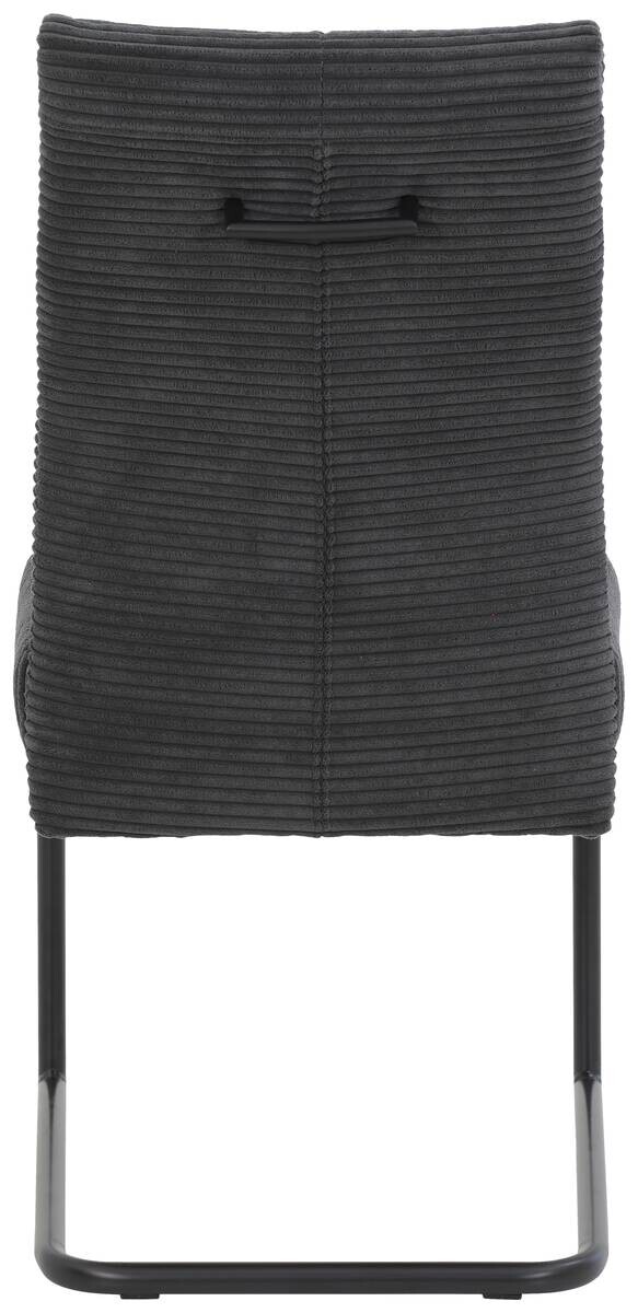 Schwingstuhl Dagmar, 2er-Set anthrazit Metall B/H/T: ca. 50x99x65 cm