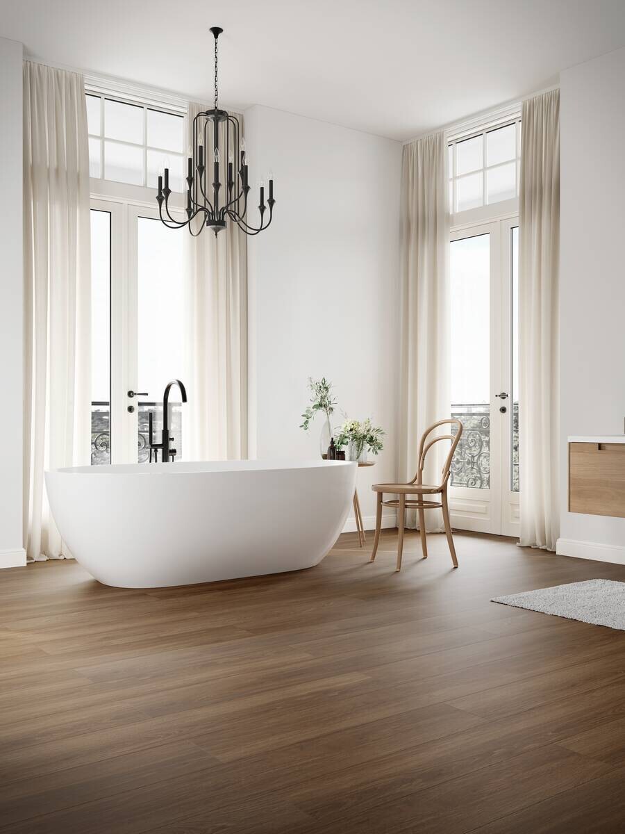 Click-Vinylboden Marrone Oak 2,304 m² im Paket B/L: ca. 120x24 cm pro Paket