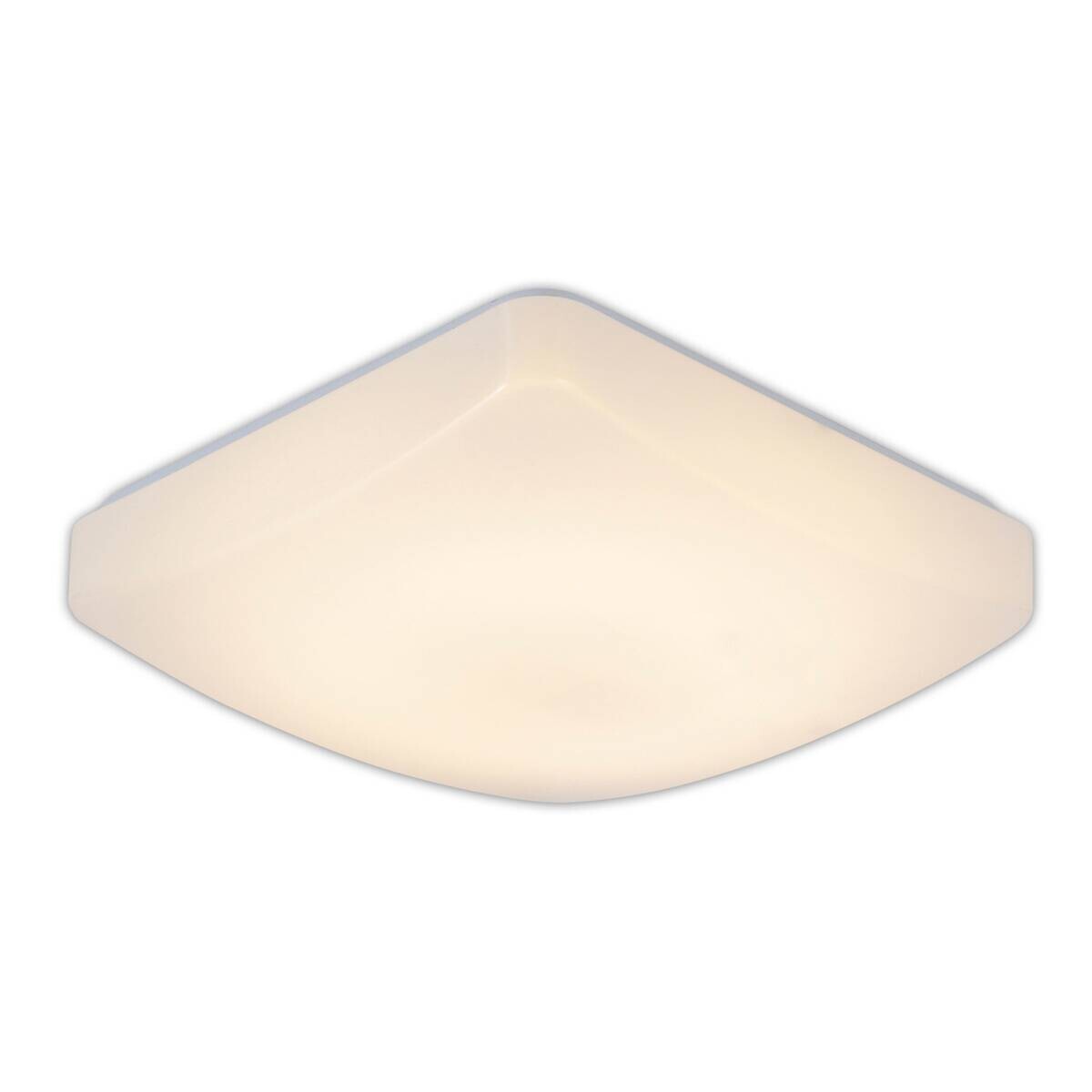 Näve Leuchten LED-Deckenleuchte weiß Metall Kunststoff B/H/T: ca. 27x27x8 cm