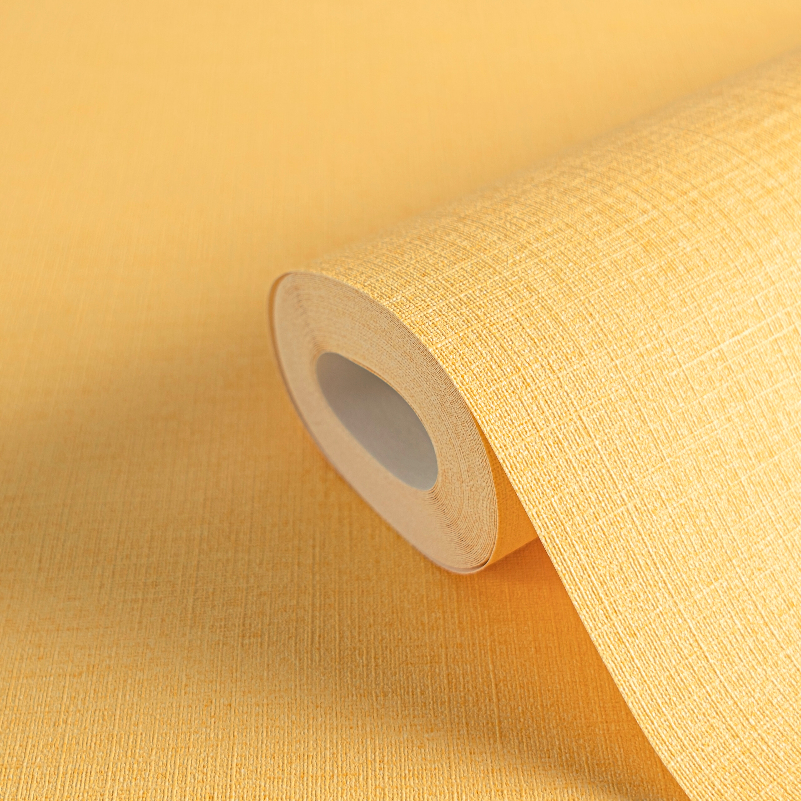 A.S.Creation Vliestapete gelb B/H/D: ca. 53x1005x8,5 cm