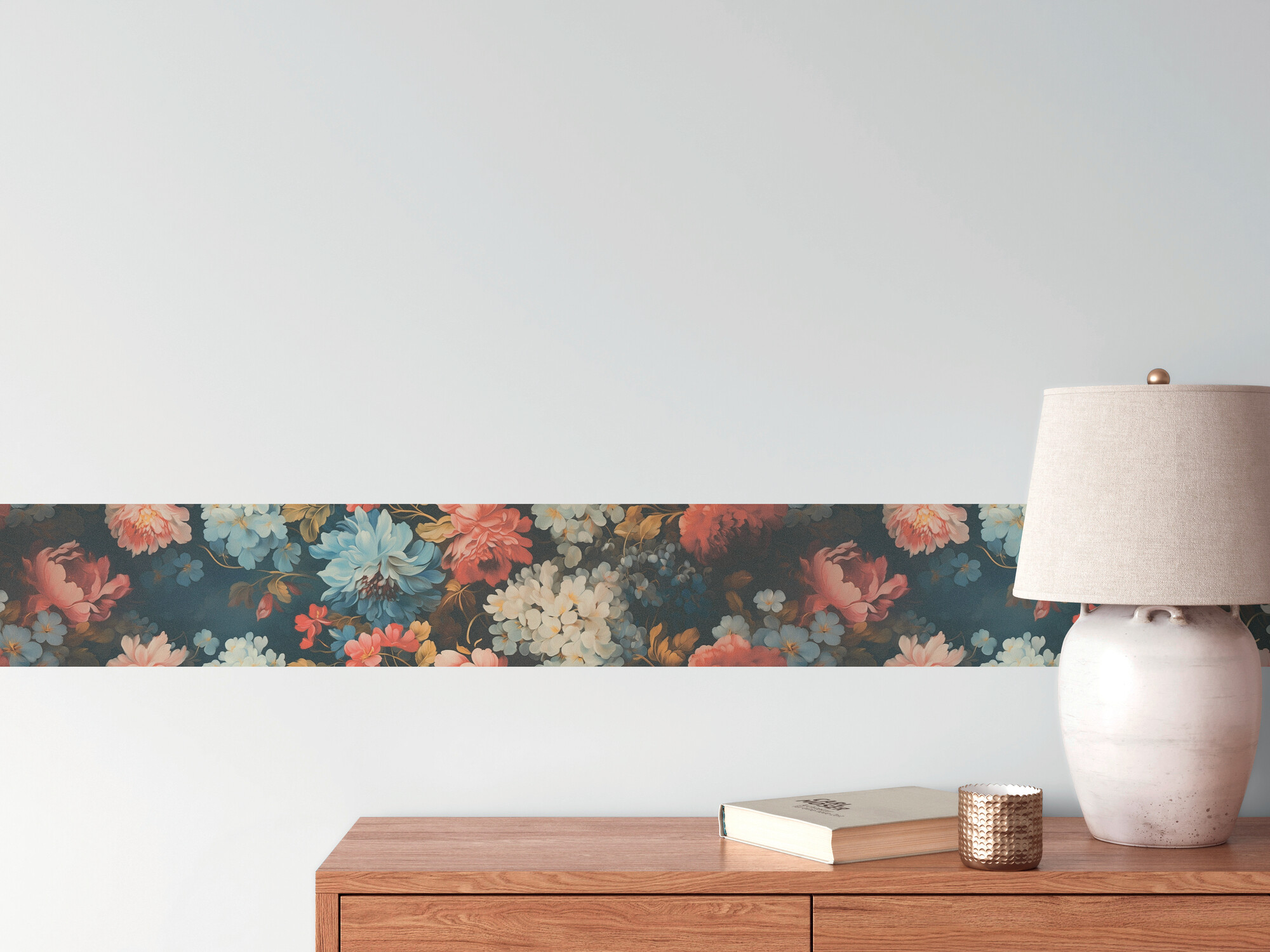 A.S.Creation Bordüre rot beige schwarz B/H/D: ca. 17x500x6,8 cm