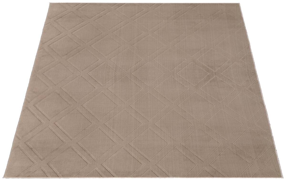 Teppich Monaco Mocca B/L: ca. 120x160 cm