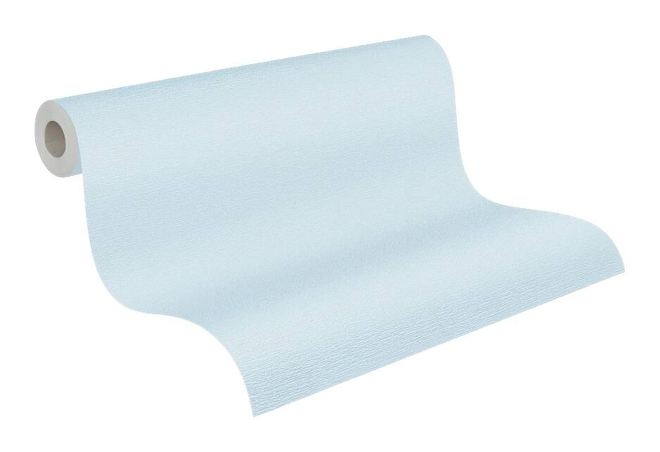 A.S.Creation Vliestapete Attractive Uni blau B/L: ca. 53x1005 cm