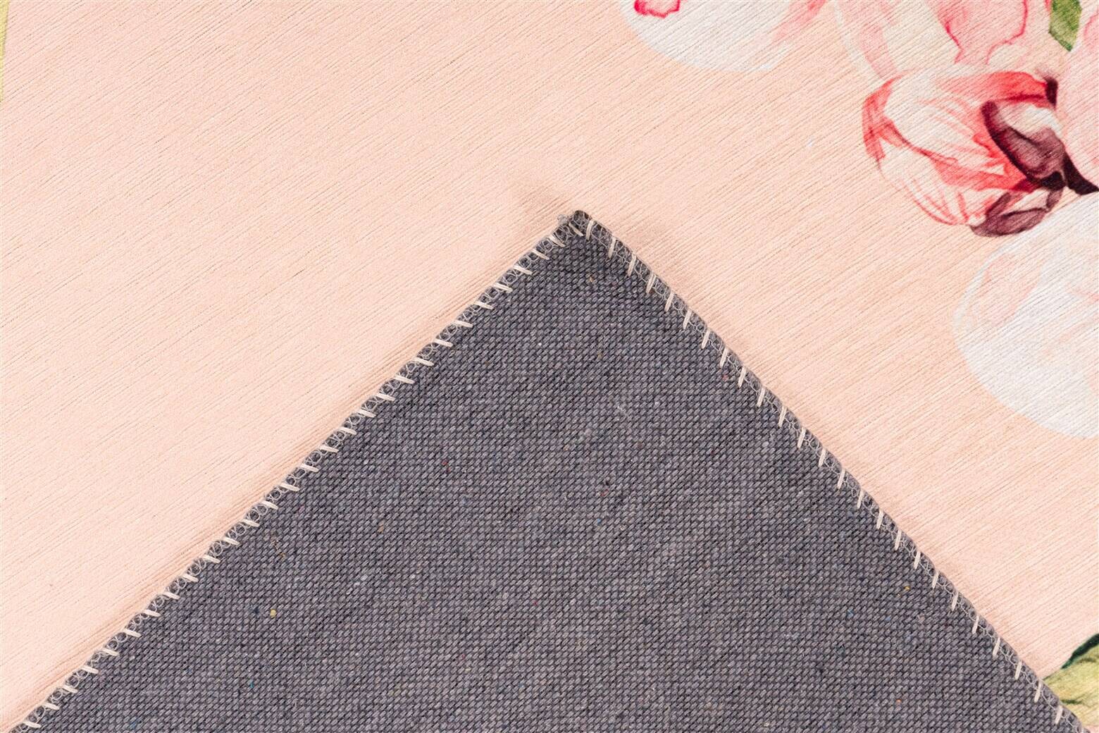 Kenda Sand Flachgewebeteppich Blossom 125 creme B/L: ca. 80x150 cm