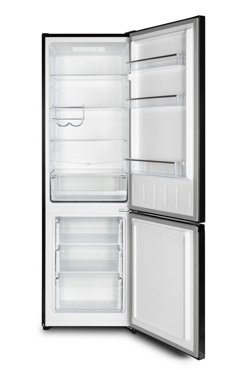 POCOline Kühl-/Gefrierkombination KGK262-176CDIX dark Inox B/H/T: ca. 54x176x55 cm