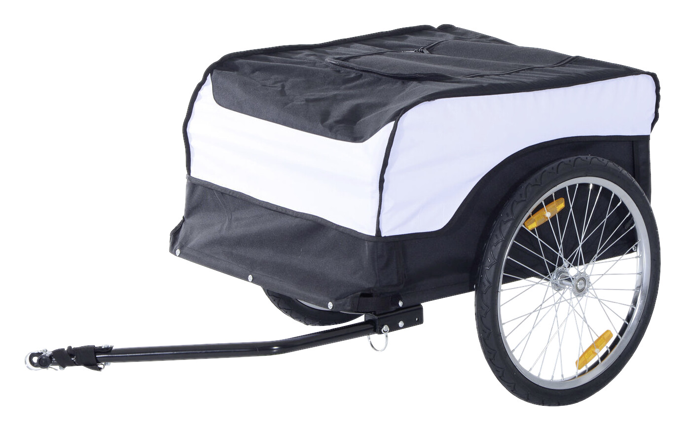 HOMCOM Transportanhänger fürs Fahrrad