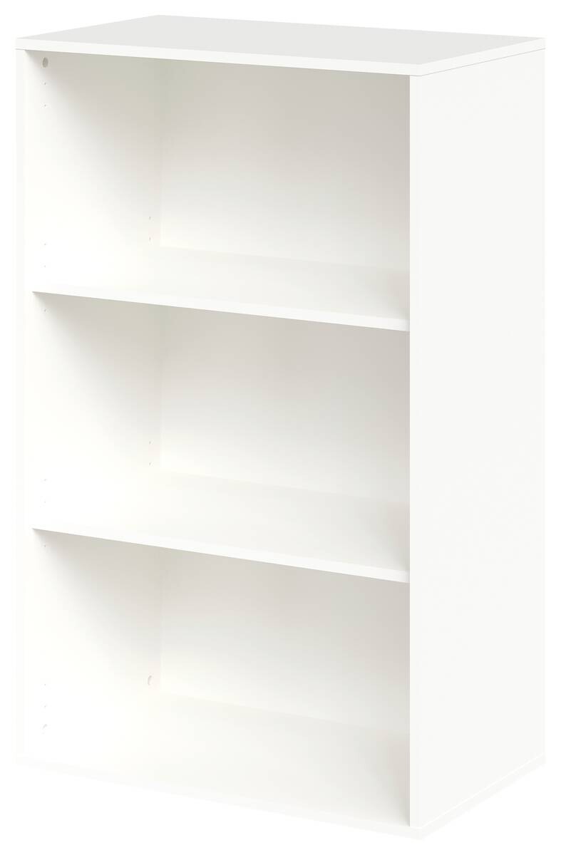 Regal  weiß B/H/T: ca. 66x107x39 cm