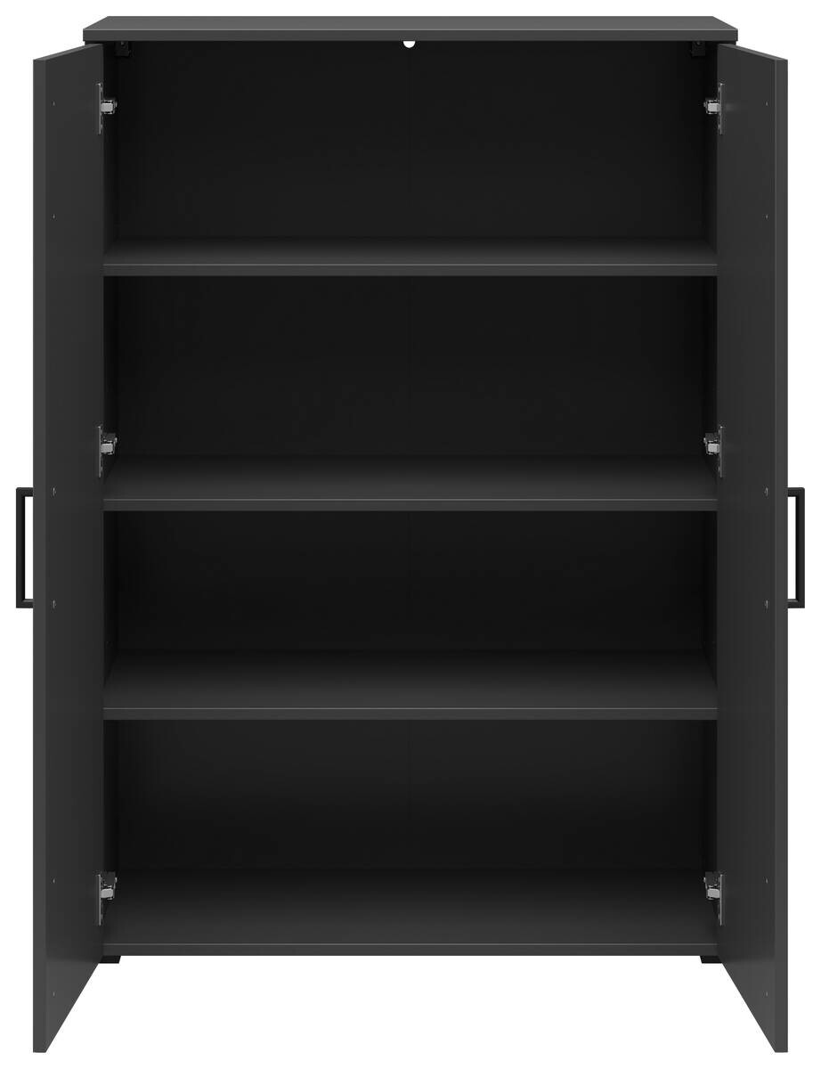 Kommode Multi-Stauraum Typ 31 anthrazit B/H/T: ca. 80x115x40 cm Kommode Multi-Stauraum Typ 31 anthrazit B/H/T: ca. 80x115x40 cm