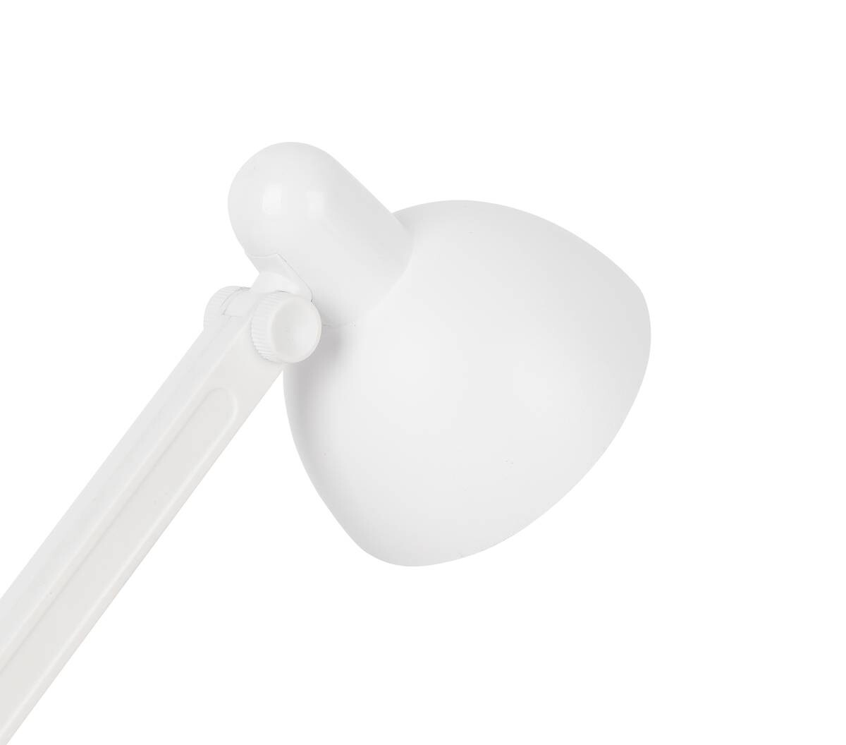 Nolo LED-Tischleuchte Brian weiß Kunststoff B/H/T: ca. 13x35x13 cm