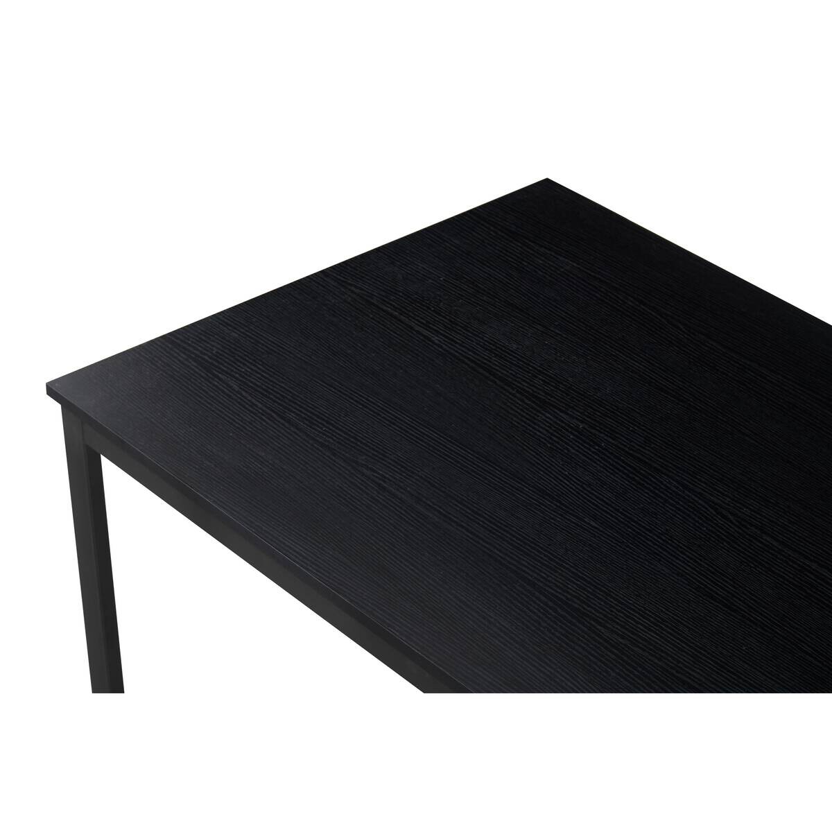 Küchentisch Tessa schwarz Metall B/T: ca. 110x70 cm