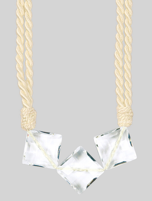 Raffhalter Rautenperlen