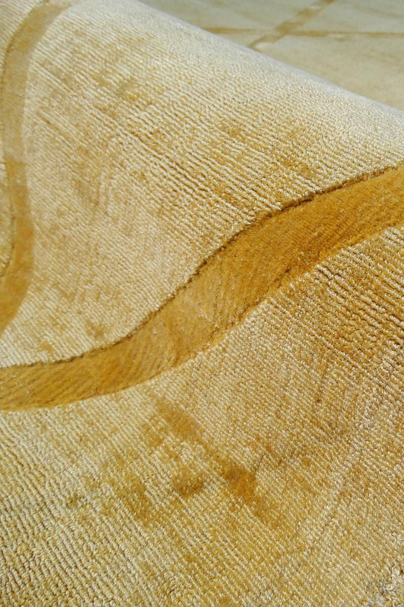 360Living Teppich Luxury gelb B/L: ca. 120x170 cm