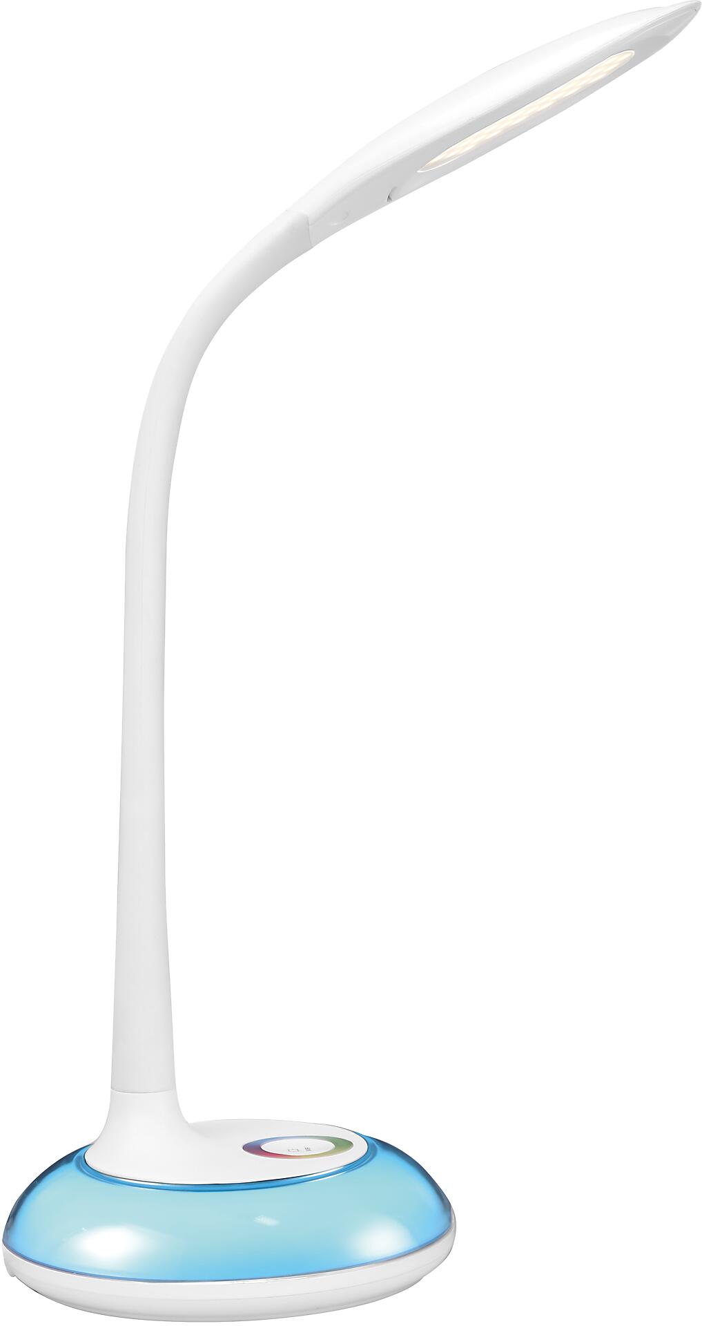 POCOline Tischleuchte Knut weiß Kunststoff H: ca. 36,5 cm