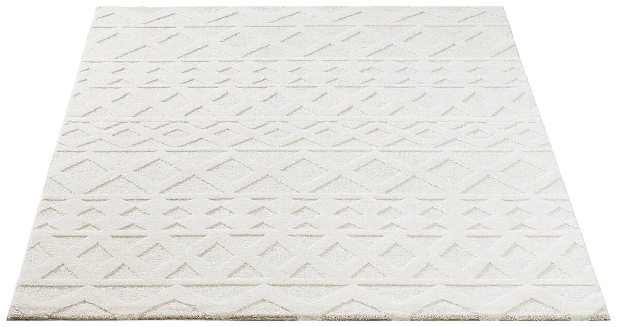 Webteppich Elio creme B/L: ca. 80x300 cm