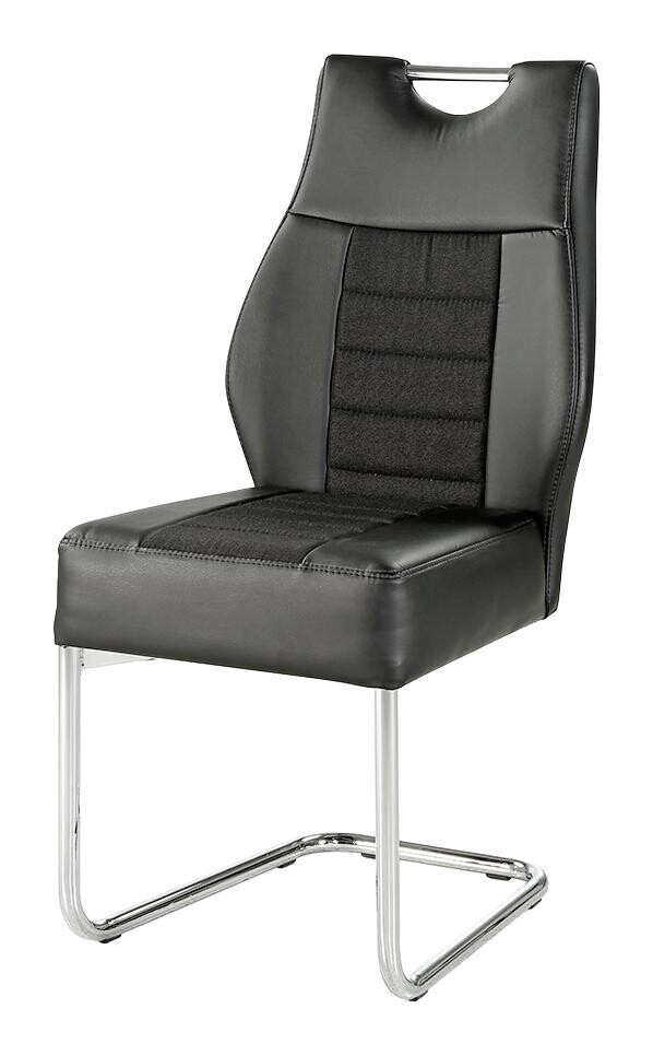 Schwingstuhl schwarz B/H/T: ca. 45x100x64 cm