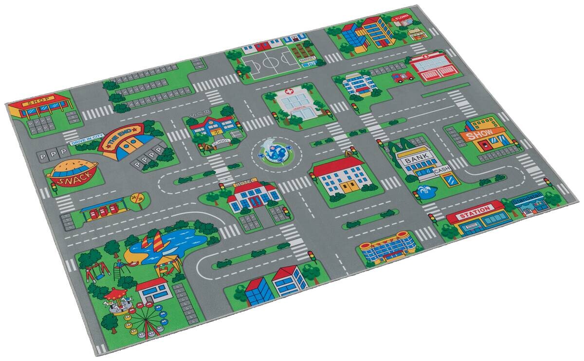Kinderteppich City Multi B/L: ca. 100x150 cm