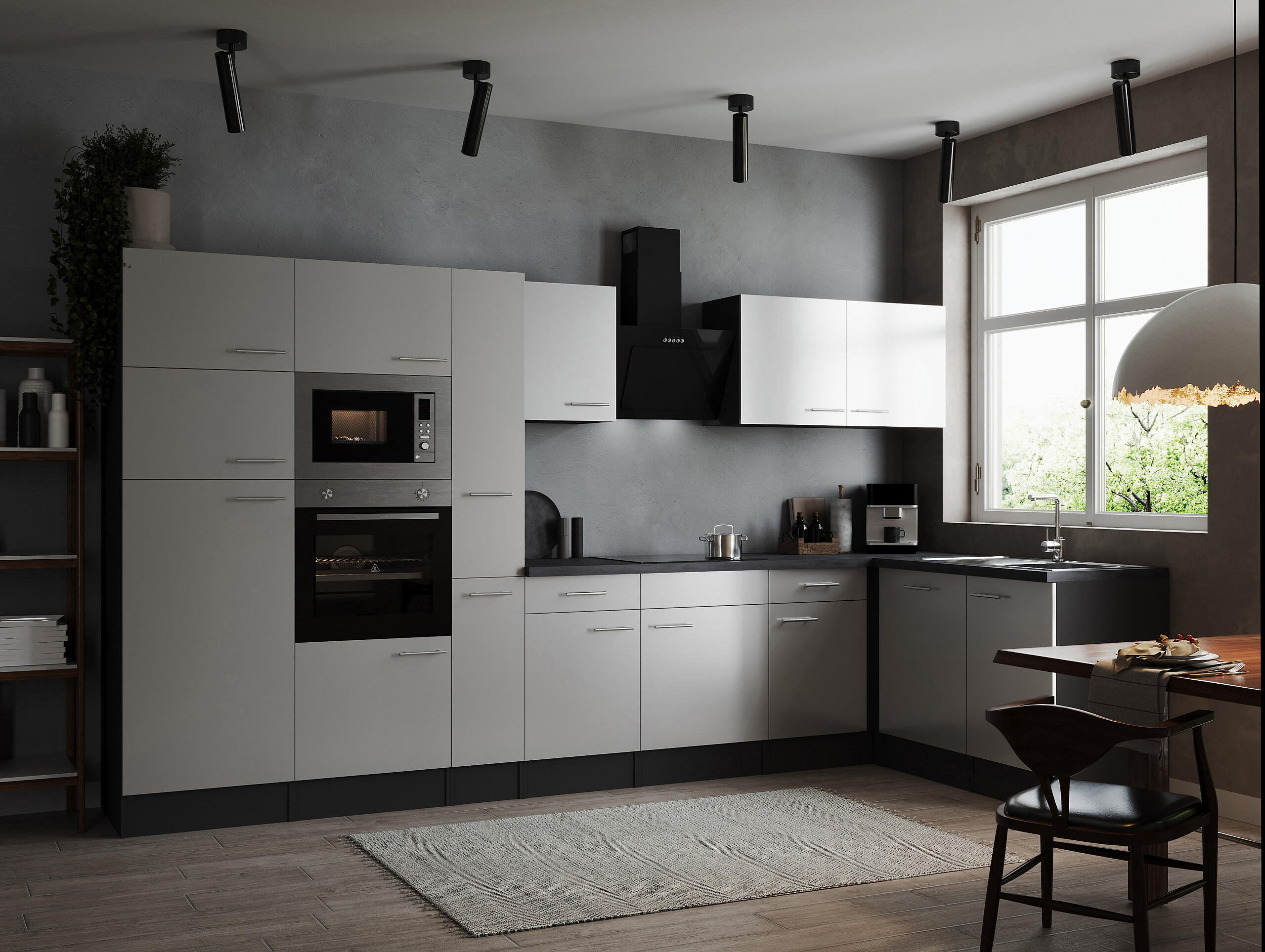 Winkelküche Oliver B/H/T: ca. 370x205x172 cm