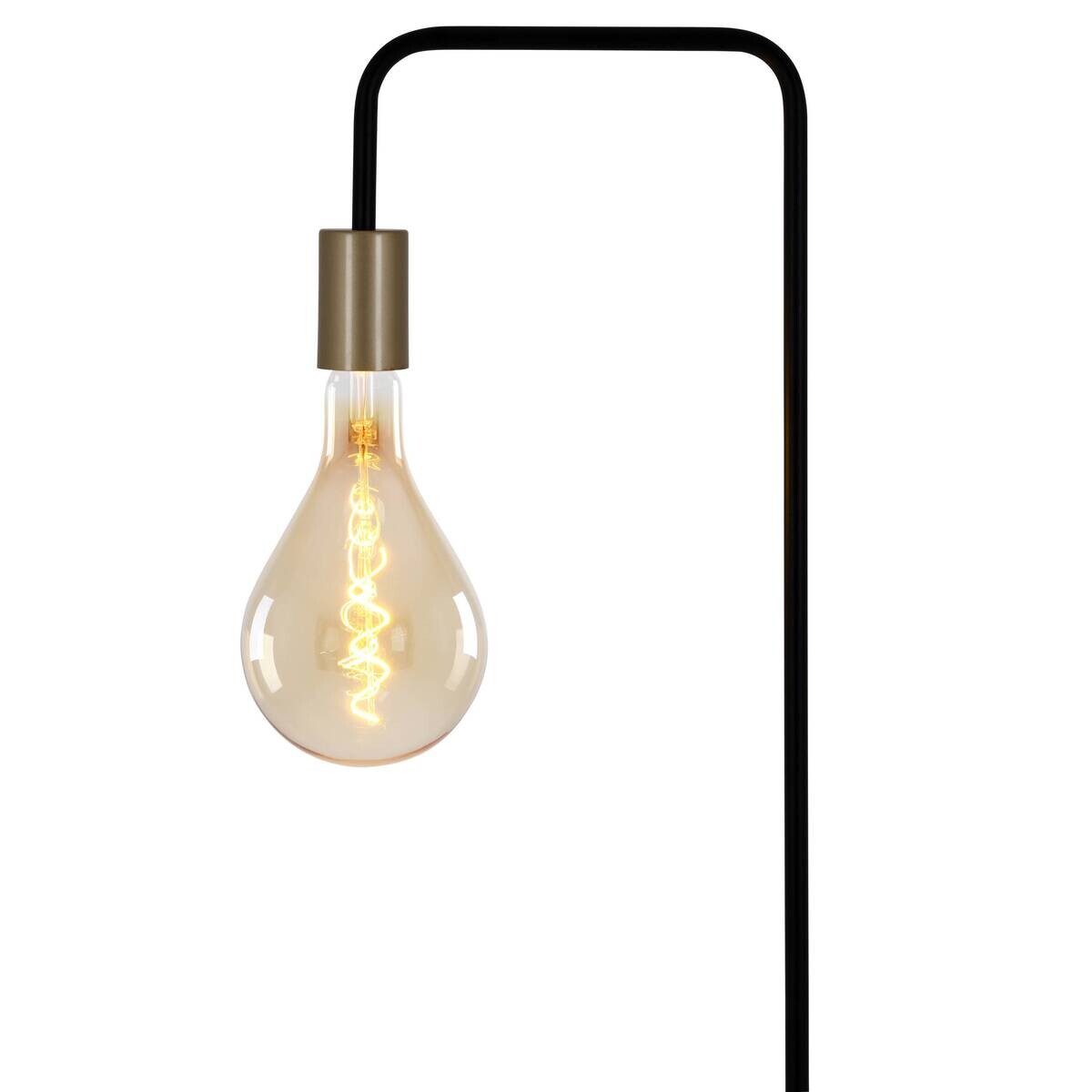 Näve Leuchten Stehleuchte 2097222 schwarz Kunststoff Metall B/H/T: ca. 20,5x150x20,5 cm 1 Brennstellen