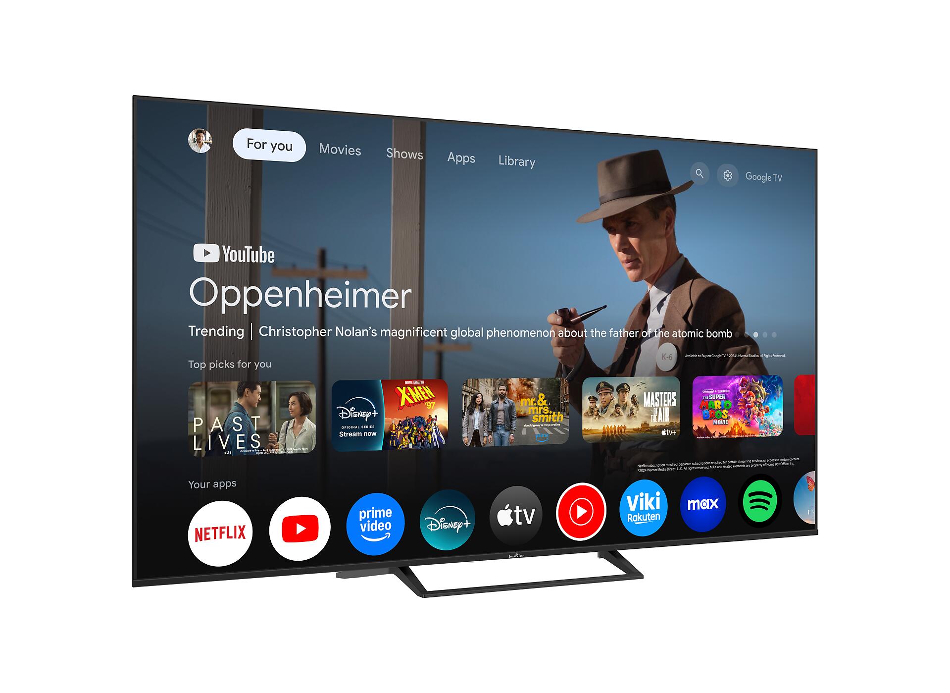 Smart-Tech QLED-Fernseher 43QG06V