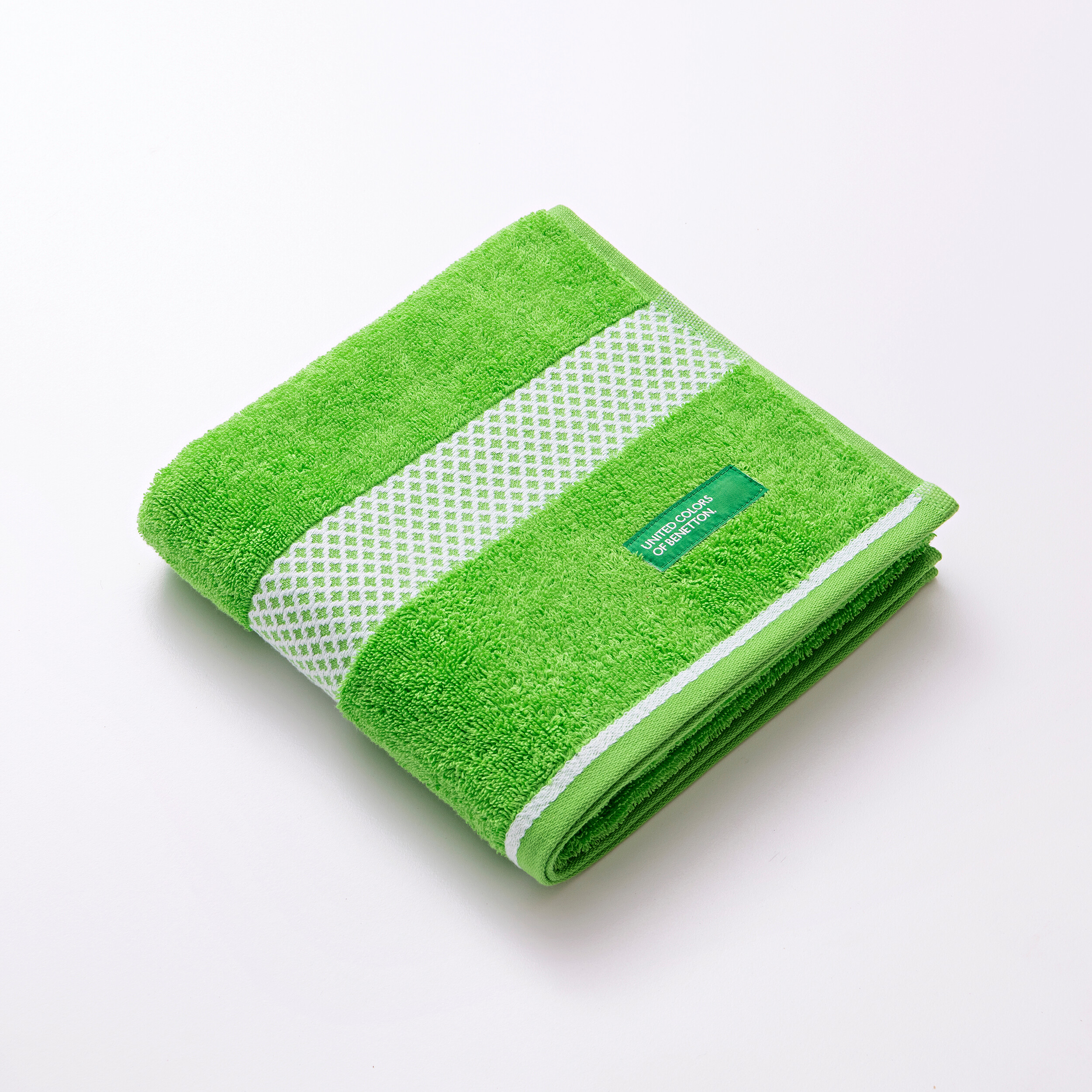 BENETTON Handtuch SUMMER grün Baumwolle B/L: ca. 50x90 cm