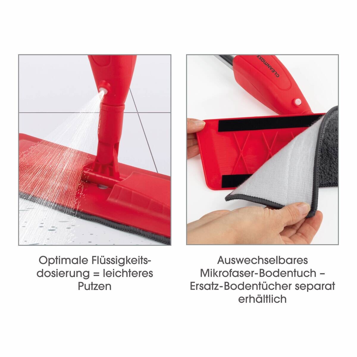 CLEANmaxx Spray-Mopp rot