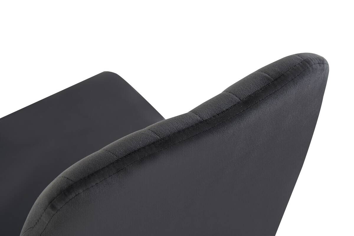 Stuhl CLAUDIA, 2er Set anthrazit B/H/T: ca. 44x88x58 cm