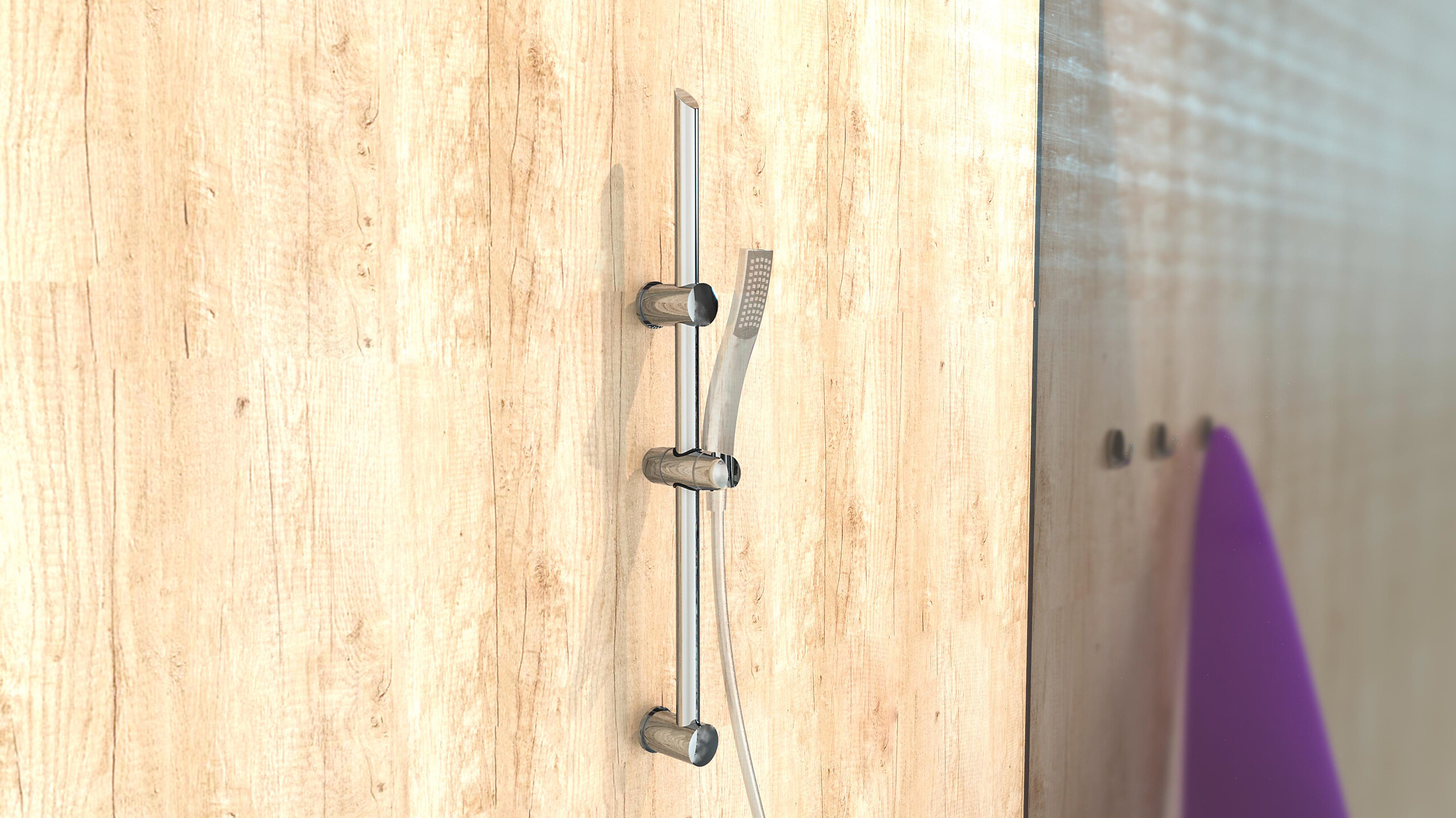 Eisl Wandstange Signo Chrom