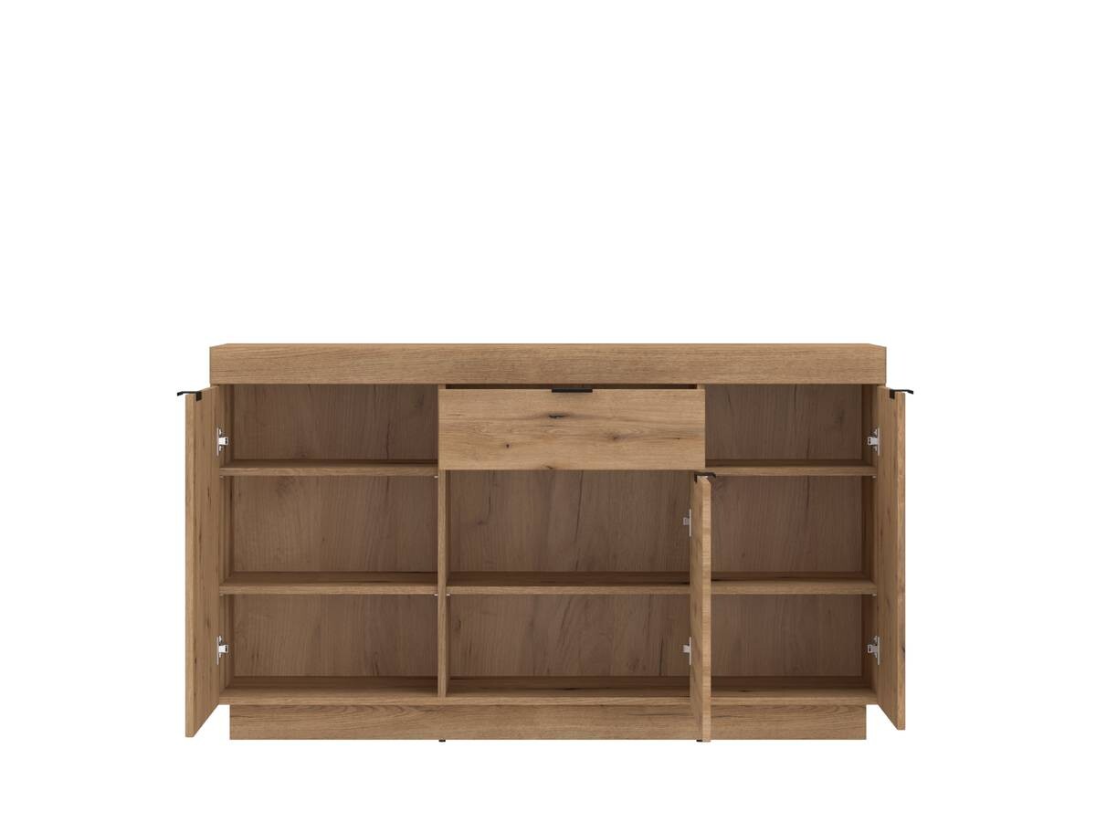 Sideboard Delamar Eiche Evoke Coast Nachbildung B/H/T: ca. 146x85,8x39,6 cm