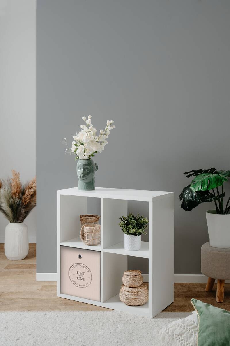 Raumteiler Max weiß B/H/T: ca. 73x73x33 cm