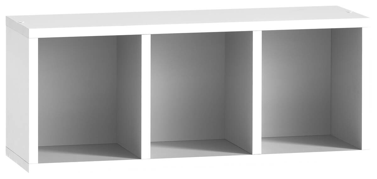 Regal Bjarne weiß matt B/H/T: ca. 60,2x24,7x21,5 cm